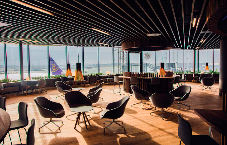Airport lounge
